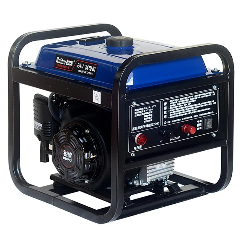 24V gasoline generator 24V DC generator Parking air conditioner gasoline generator 24V battery charger