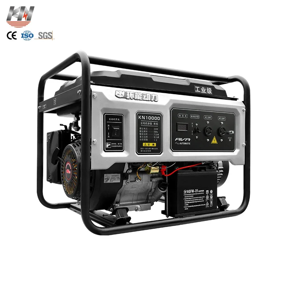 5-10kw Petrol 220V Price Generator 5,5 KW For Home / 1 Pcs 10000W Electric 5kW Light 7.5kVA Gasoline Generators