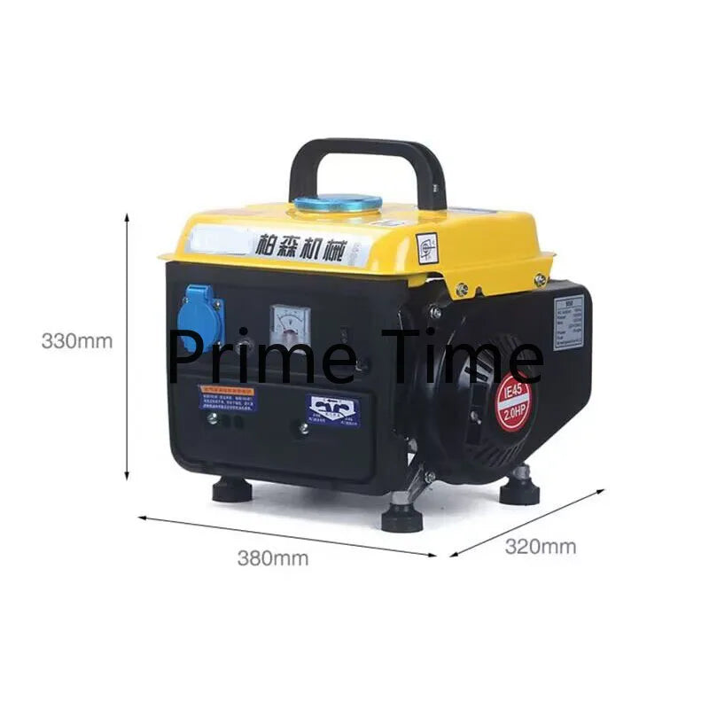 220V 650W Small Noise Gasoline Generator Portable Household Micro Two-Stroke Single Phase Gasoline Generator