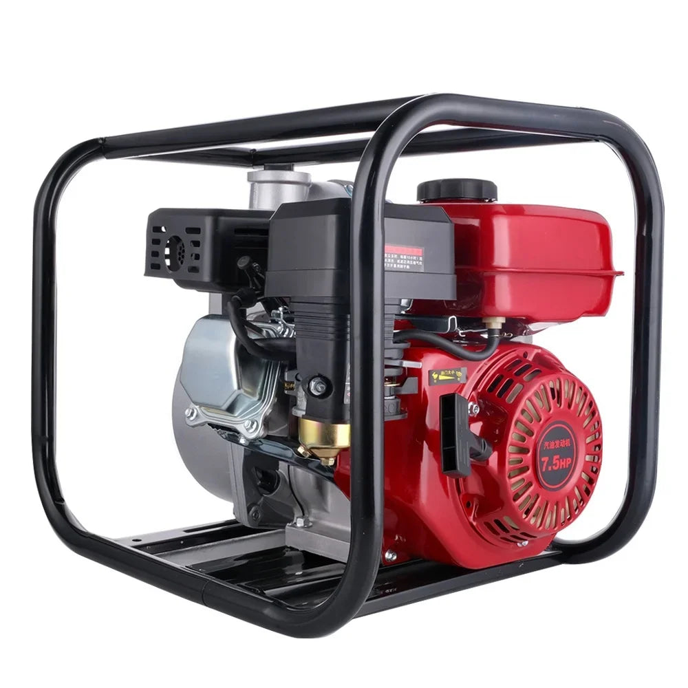 for 3 inch 7.5 hp Silent low fuel consumption gasoline engine agricultural irrigation  water pump for Farmland Sewage Treatment