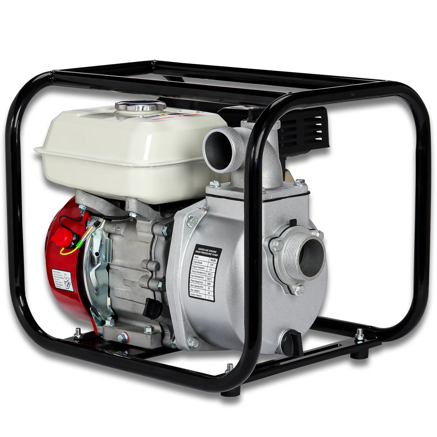 3-Inch Agricultural Irrigation Self-Priming Gasoline Water Pump Large Flow Gasoline 7hp Engine Agricultural Machinery Water Pump