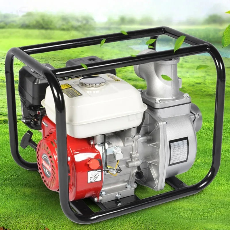 Self-PrimingGasoline Water Transfer Pump High Pressure Irrigation Pump Agricultural Irrigation Gasoline Engine Water Pump