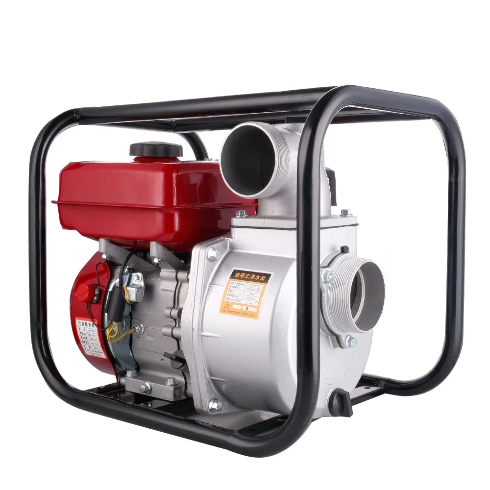 for 3 inch 7.5 hp Silent low fuel consumption gasoline engine agricultural irrigation  water pump for Farmland Sewage Treatment