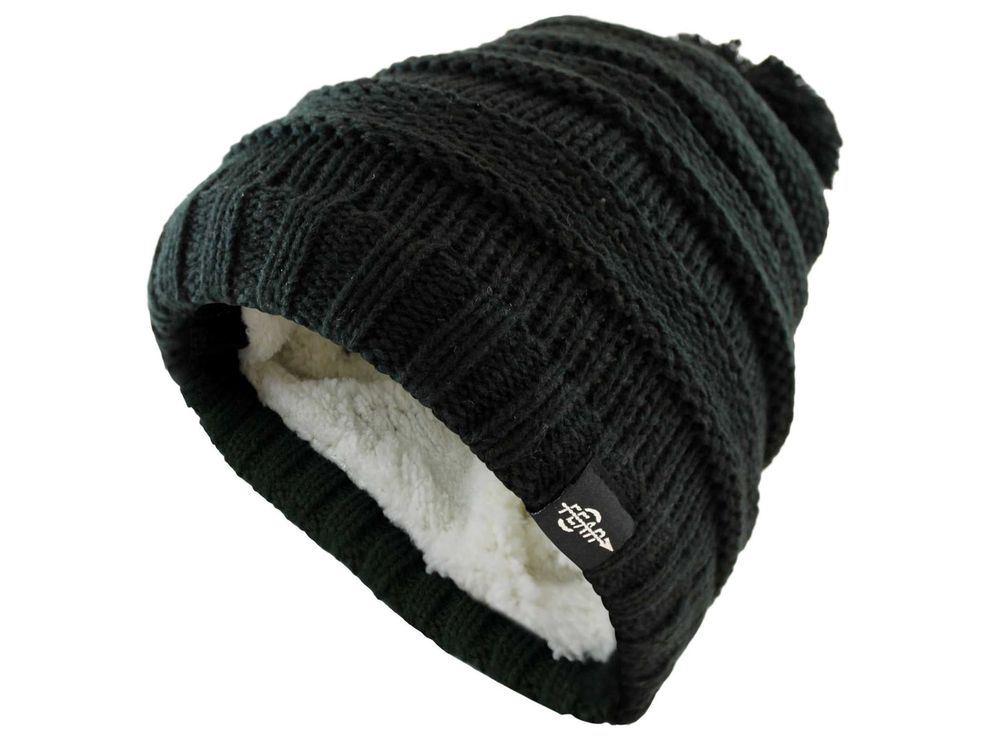 Black Beanie Hat Winter Beanies Knitted Warm Cold Weather Beanie Hats